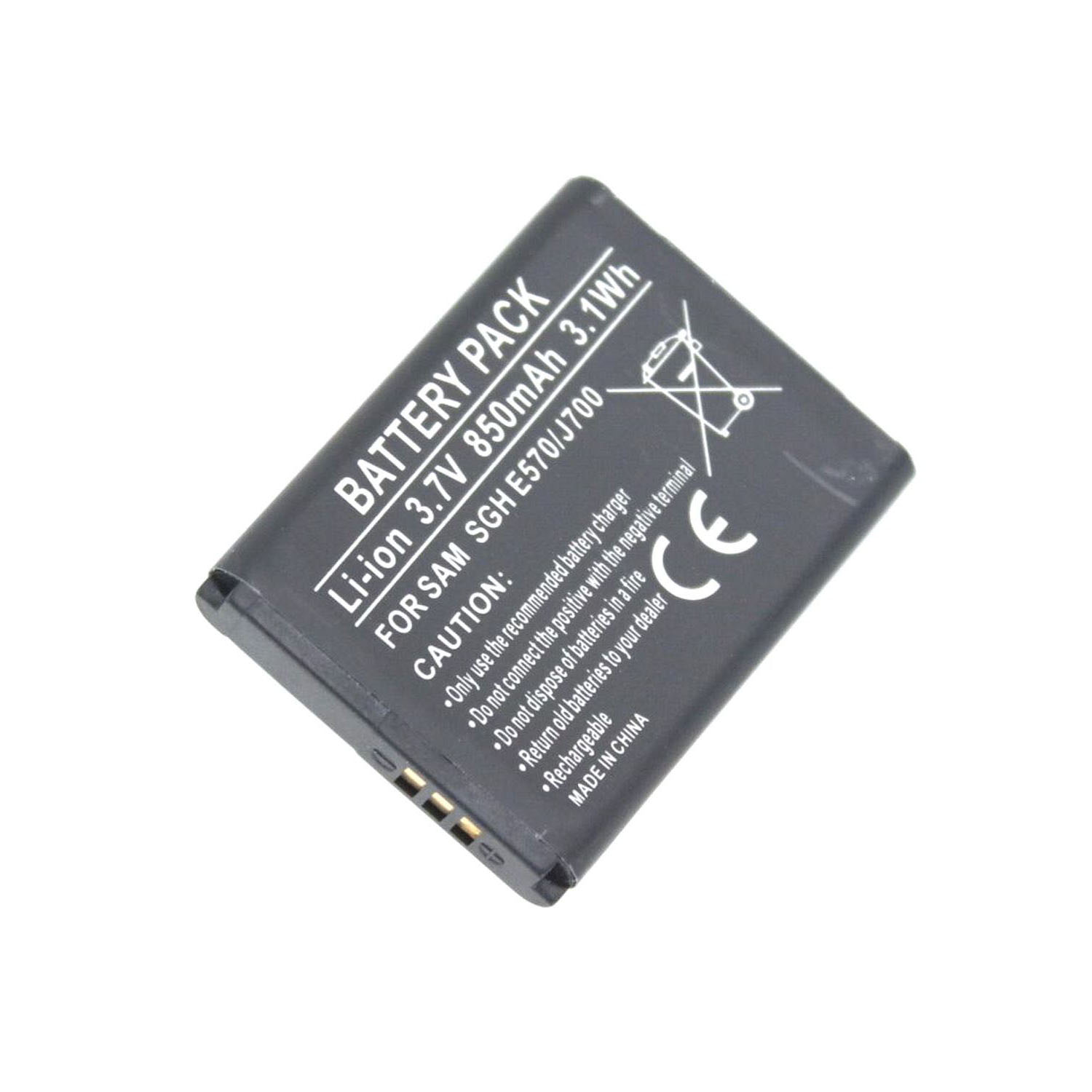 Akku kompatibel mit Samsung AB503442BECSTD 3,00 Volt 600 mAh 1,80 Wh Li-Ion Akku