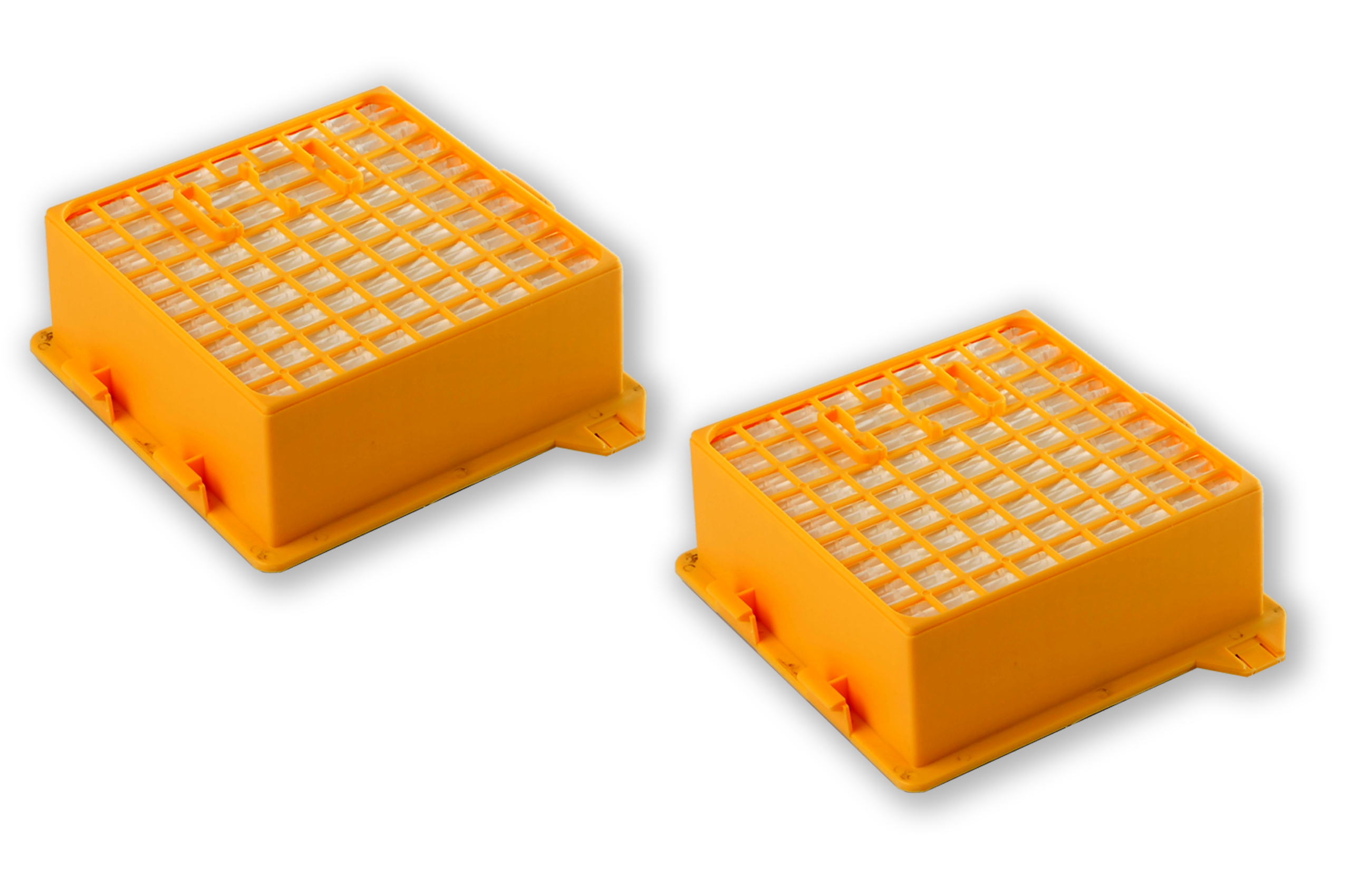 2 x Hygiene-Mikrofilter HEPA Filter kompatibel mit Vorwerk Tiger VT 260 von eVendix®