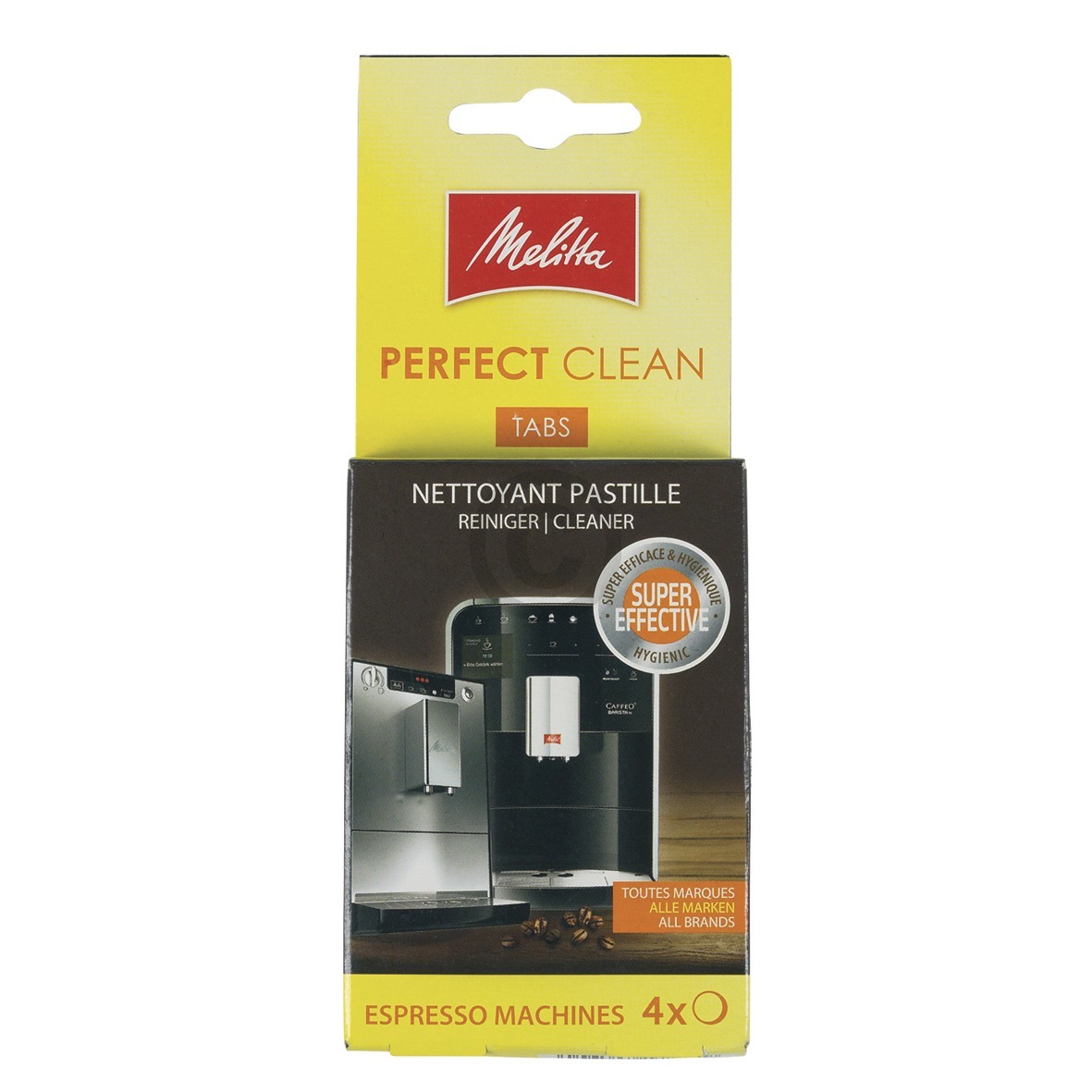 Reinigungstabletten Melitta 6762481 für Kaffeemaschine Kaffeeautomat 4Stk