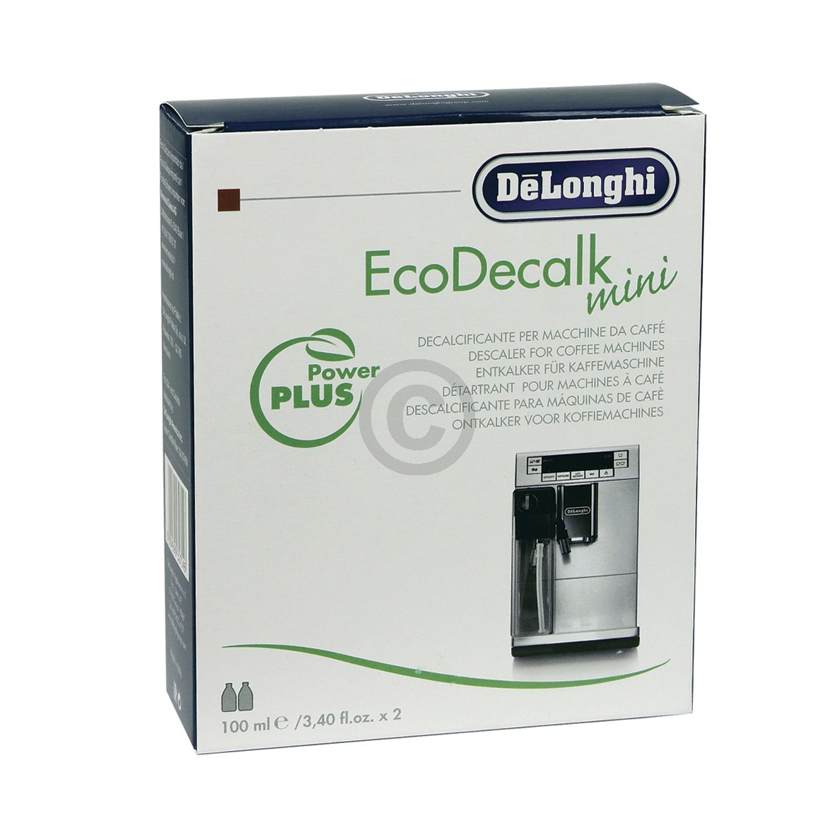 Entkalker DeLonghi EcoDecalkMini 5513292821 DLSC003 für Kaffeemaschine 2x100ml
