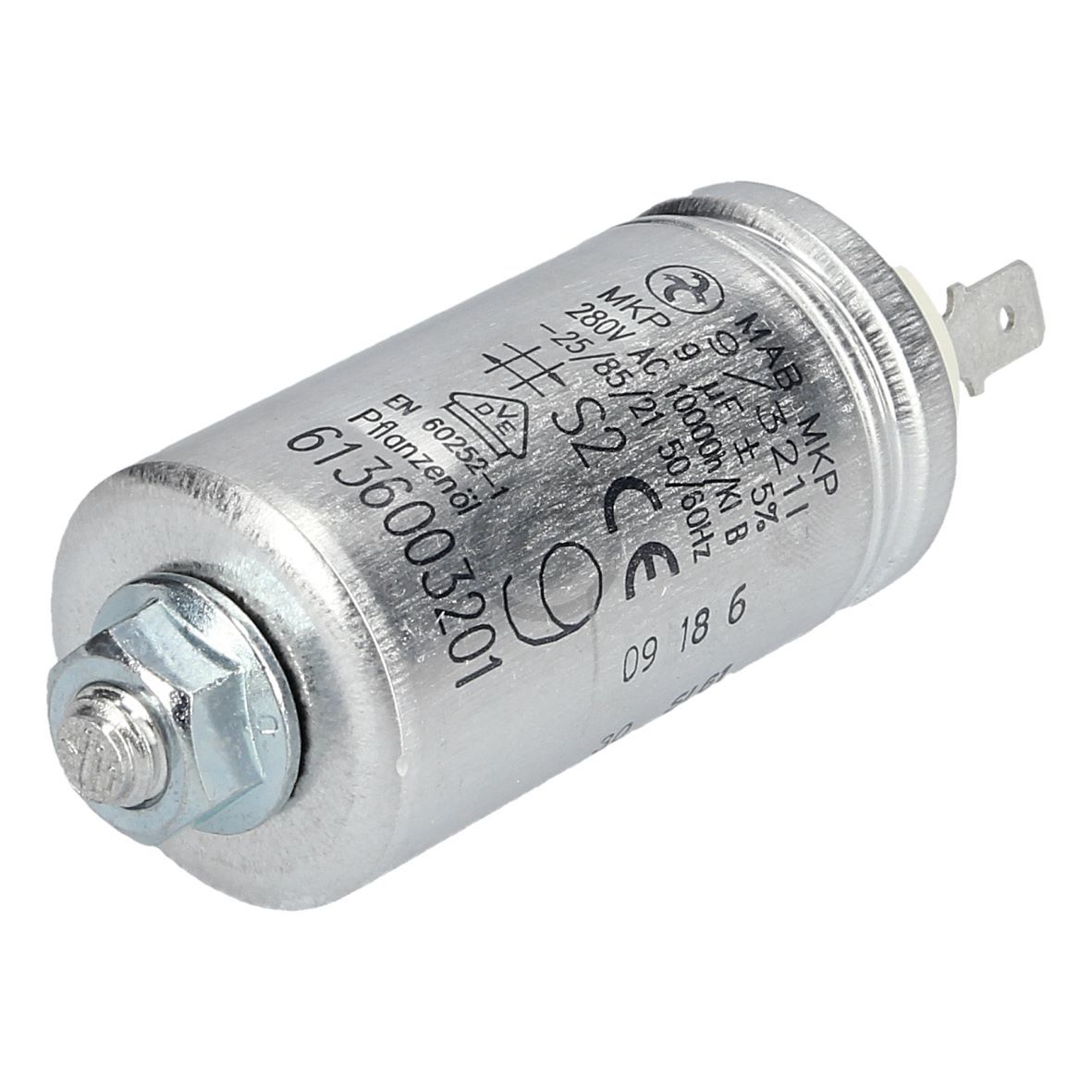 Kondensator 9µF BOSCH 00416450 für Umwälzpumpe Geschirrspüler