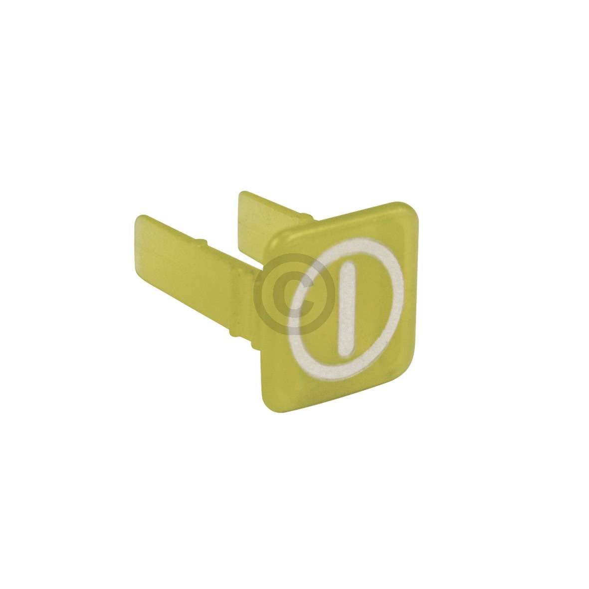 Lampenabdeckung NEFF 00154747 Linse gelb Betriebsanzeigesymbol für Kontrolllampe Backofen Herd