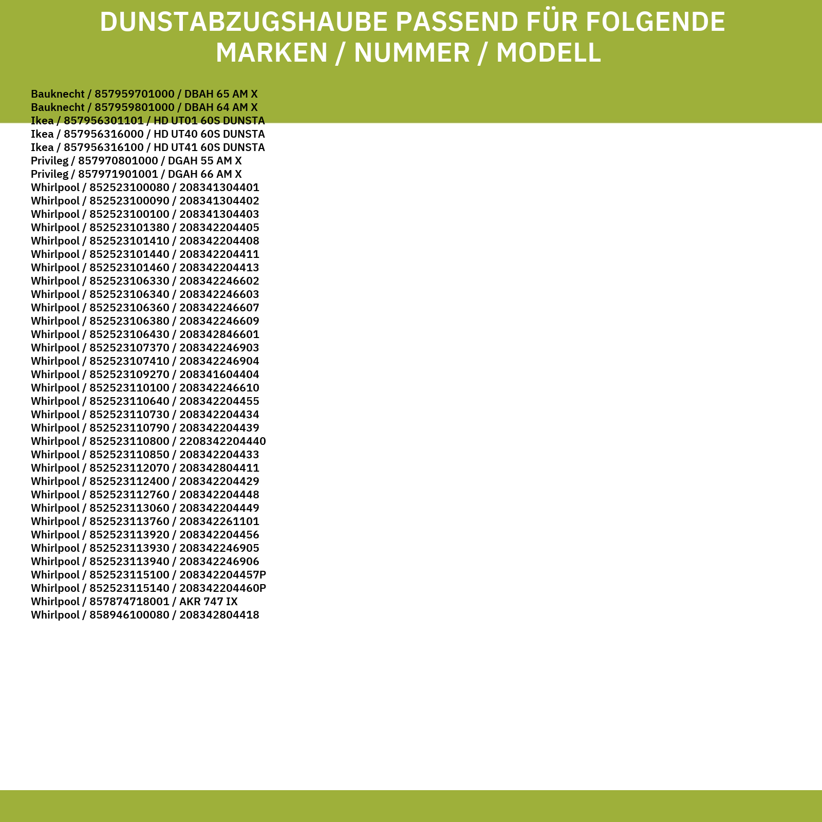 Fettfilter Bauknecht 482000009755 Metallfilter 460x183mm für Dunstabzugshaube