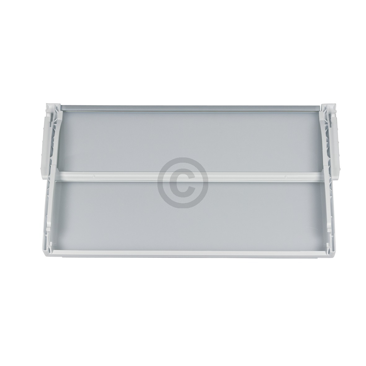 Glasplatte BOSCH 00743197 zweigeteilt 443x430mm für Kühlschrank KühlGefrierKombination