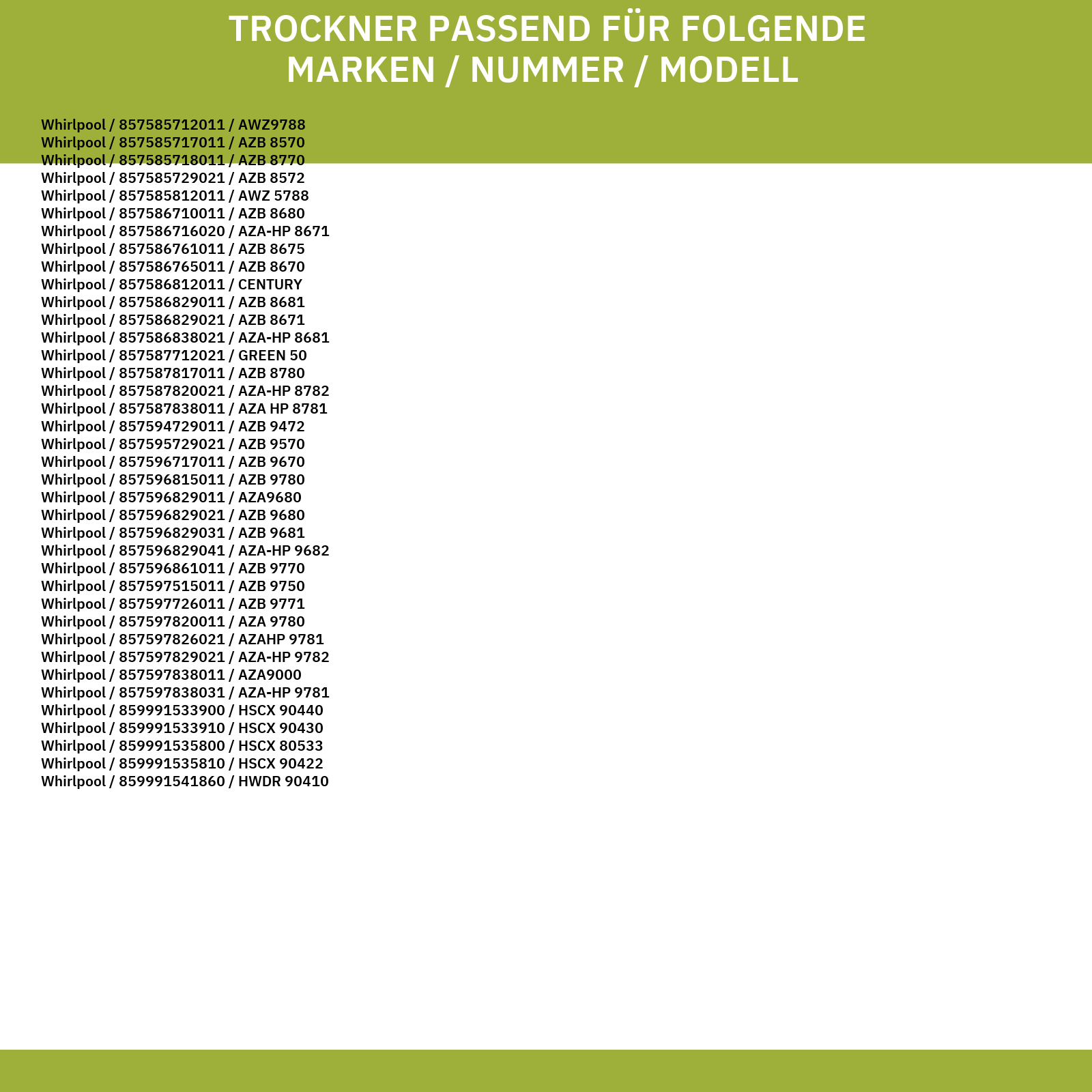 Keilrippenriemen 2010PH7 Whirlpool 480112101469 für Trockner