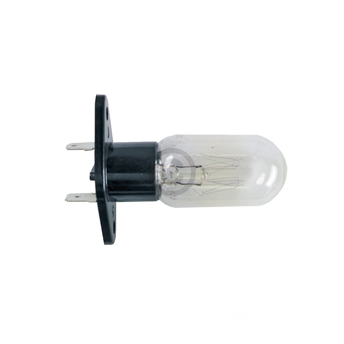 Lampe 25W 240V wie Whirlpool 481913428051 mit Befestigungssockel 2x6,3mmAMP für Mikrowelle