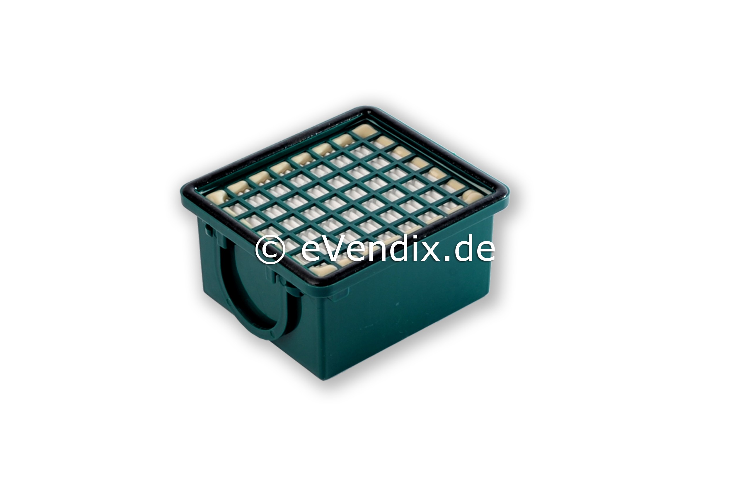 2 x Hygiene-Mikrofilter HEPA Filter kompatibel mit Vorwerk Kobold VK 130, VK 131, SC von eVendix®