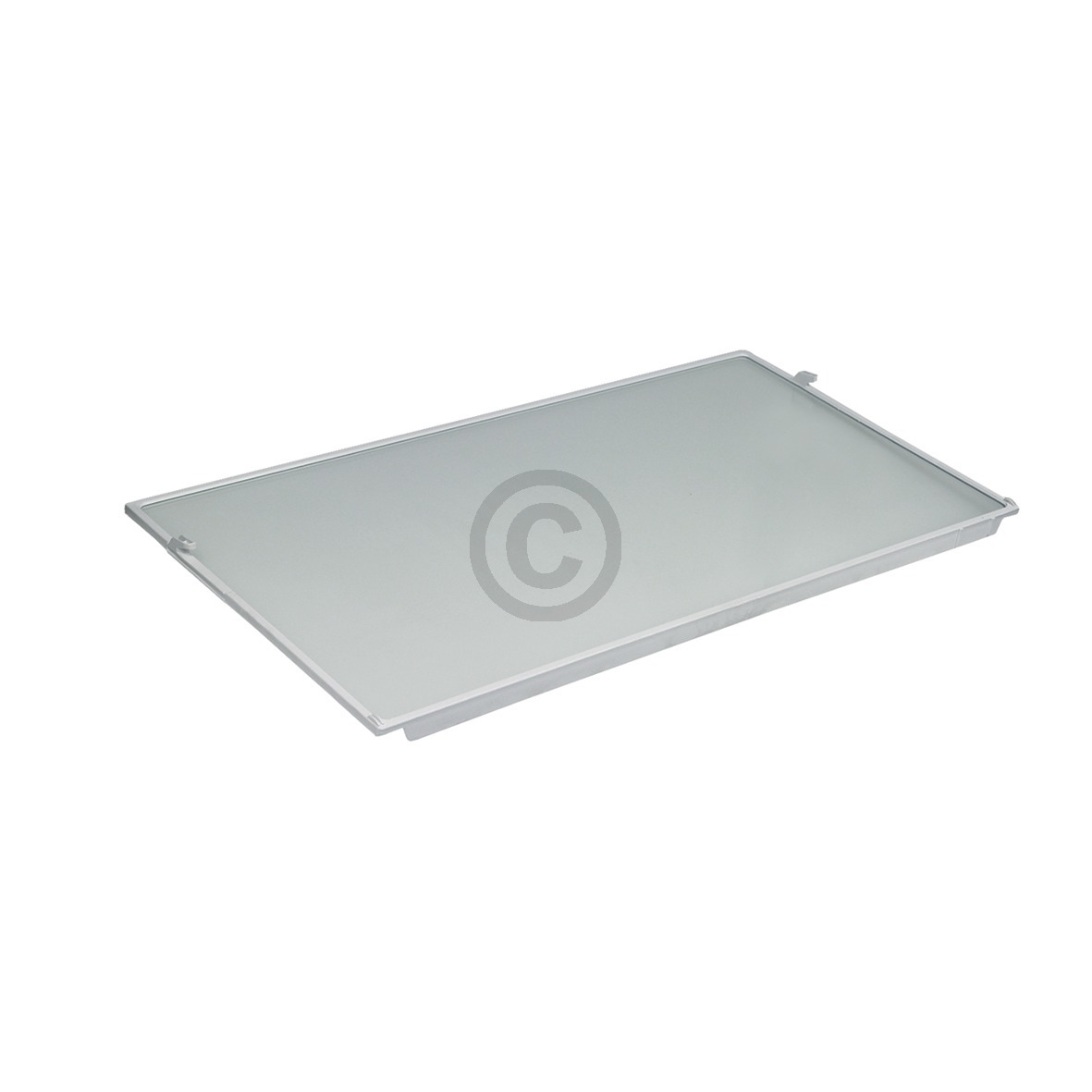 Glasplatte BOSCH 00707539 605x320mm mit Rahmen für Lebensmittelfach Kühlschrank