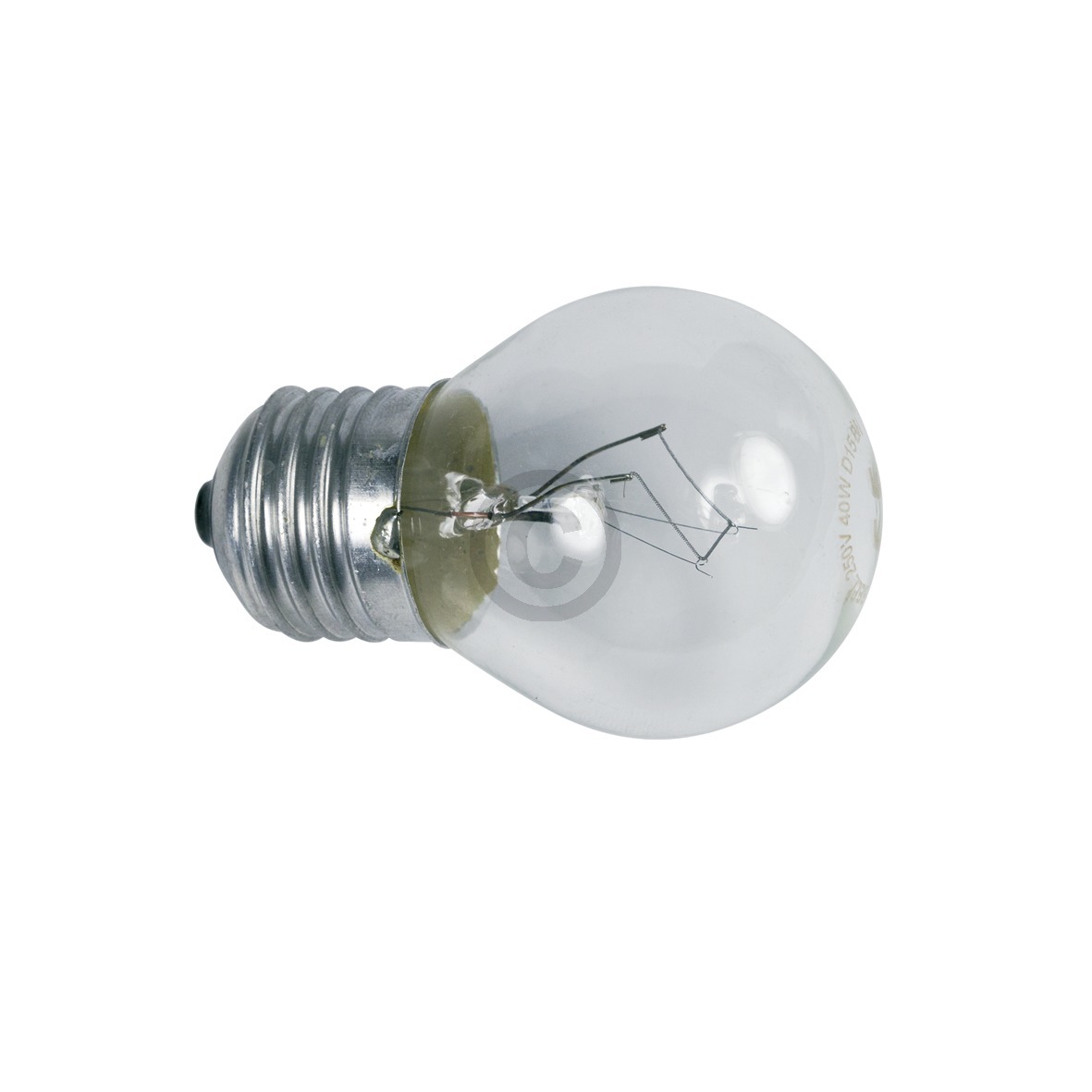 Lampe wie SAMSUNG 4713-001201 E27 40W Kugelform für Kühlschrank
