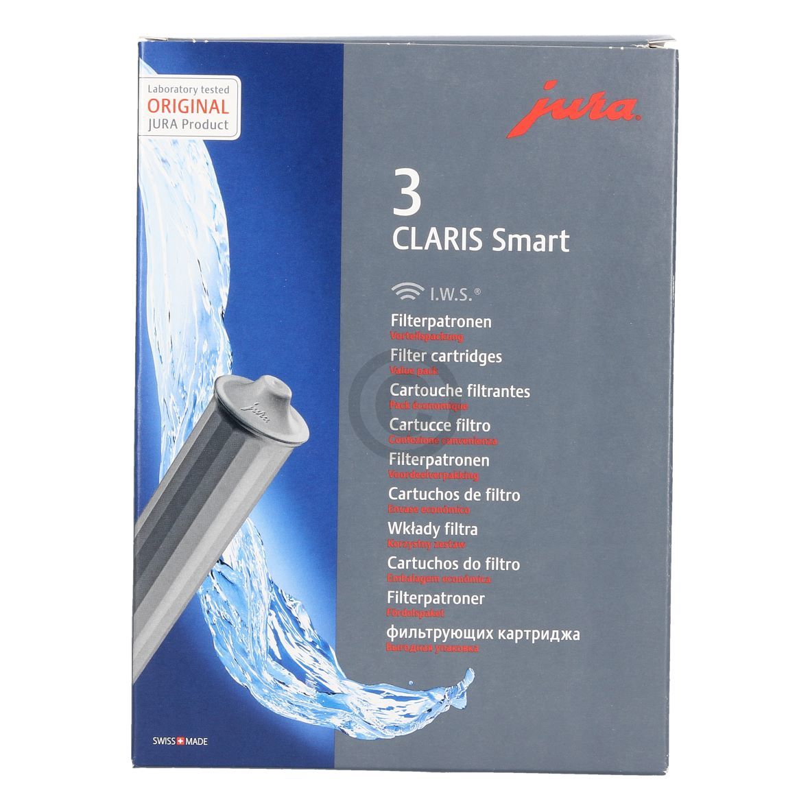 Wasserfilter jura 71794 CLARIS Smart für Kaffeemaschine 3Stk