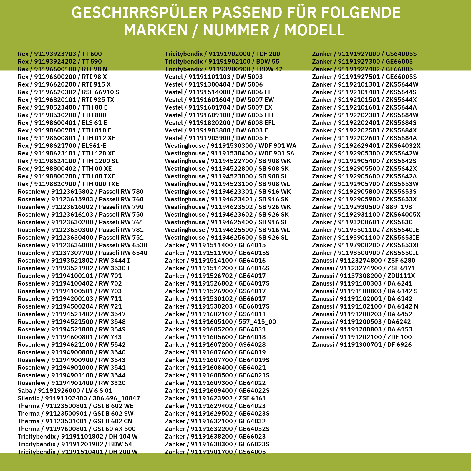 Formschlauch AEG 111879600/0 für Geschirrspüler