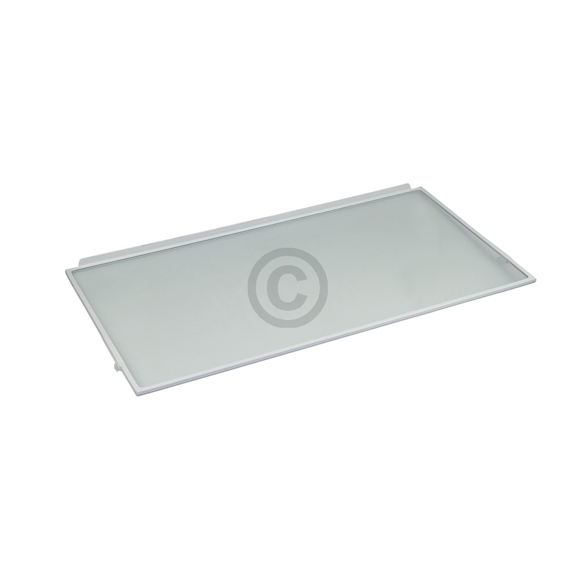 Glasplatte BOSCH 00707539 605x320mm mit Rahmen für Lebensmittelfach Kühlschrank