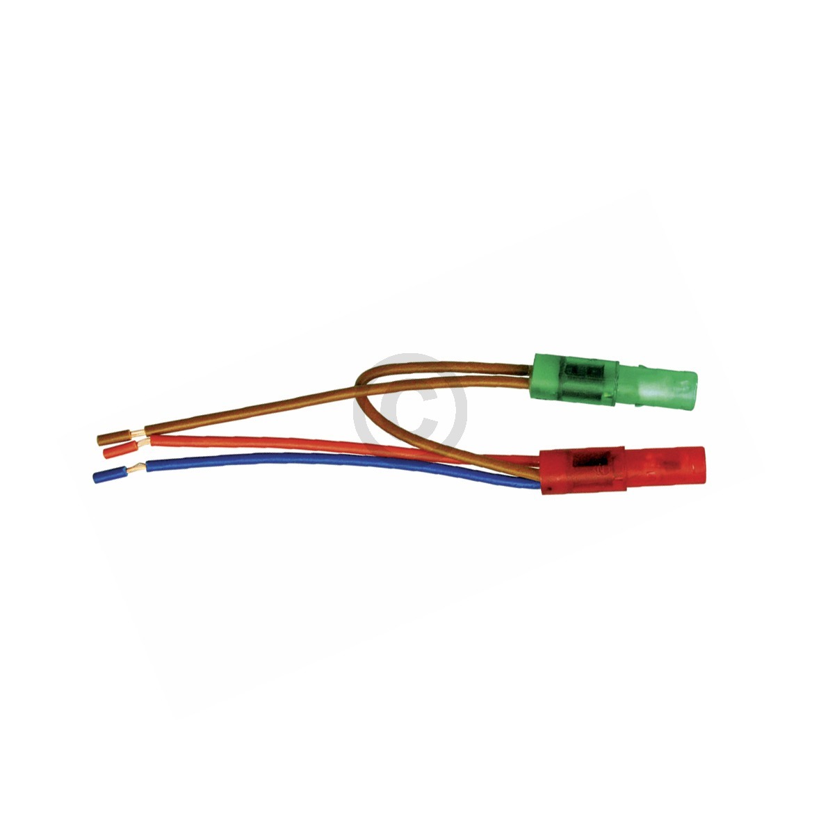 Kontrolllampeneinheit Whirlpool 481213448371 rot / grün für Gefriertruhe