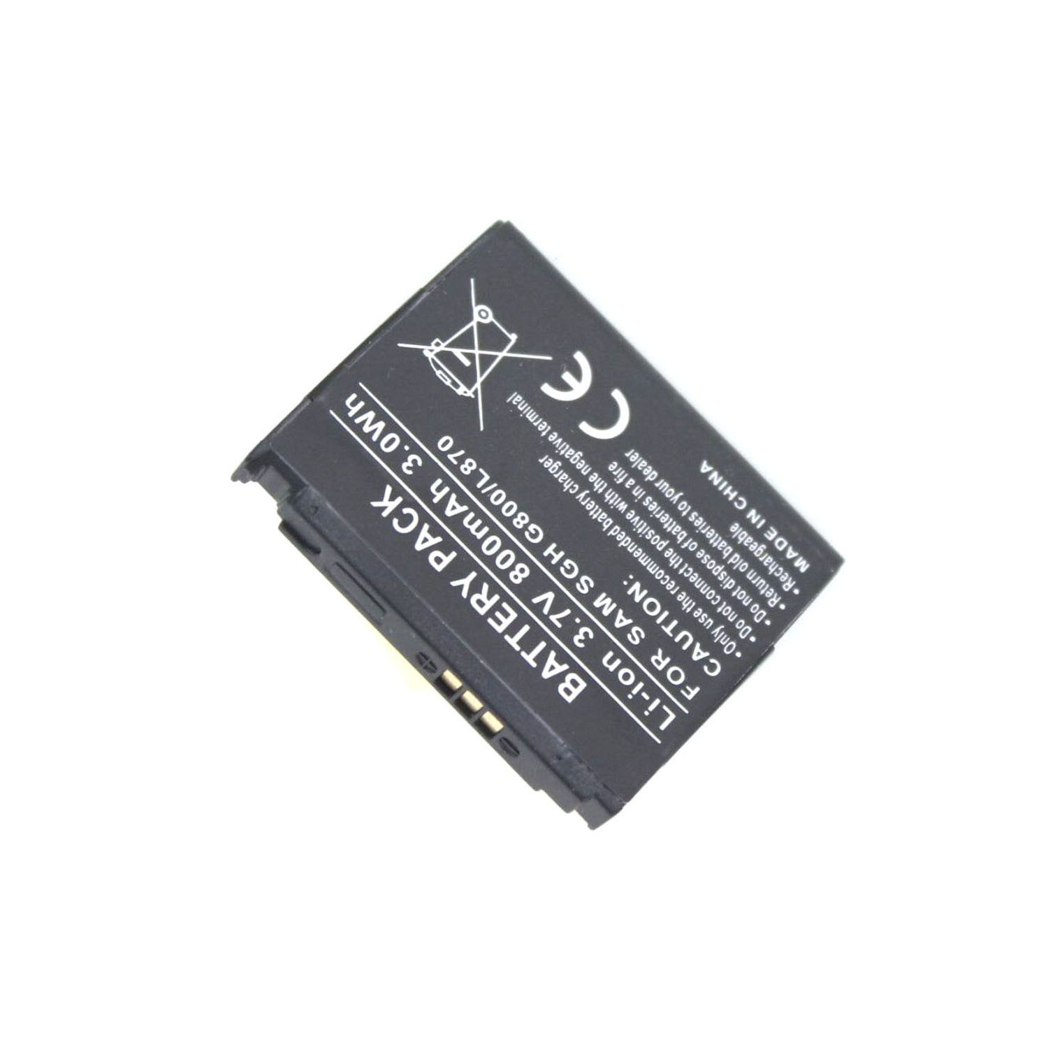 Akku kompatibel mit Samsung AB603443CUCSTD 3,00 Volt 800 mAh 2,40 Wh Li-Ion Akku