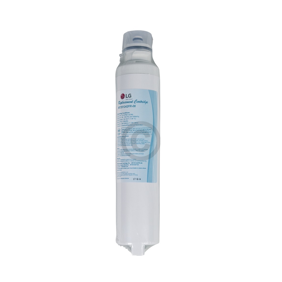 Wasserfilter LG ADQ32617703 M7251242FR-06 für Kühlschrank SideBySide
