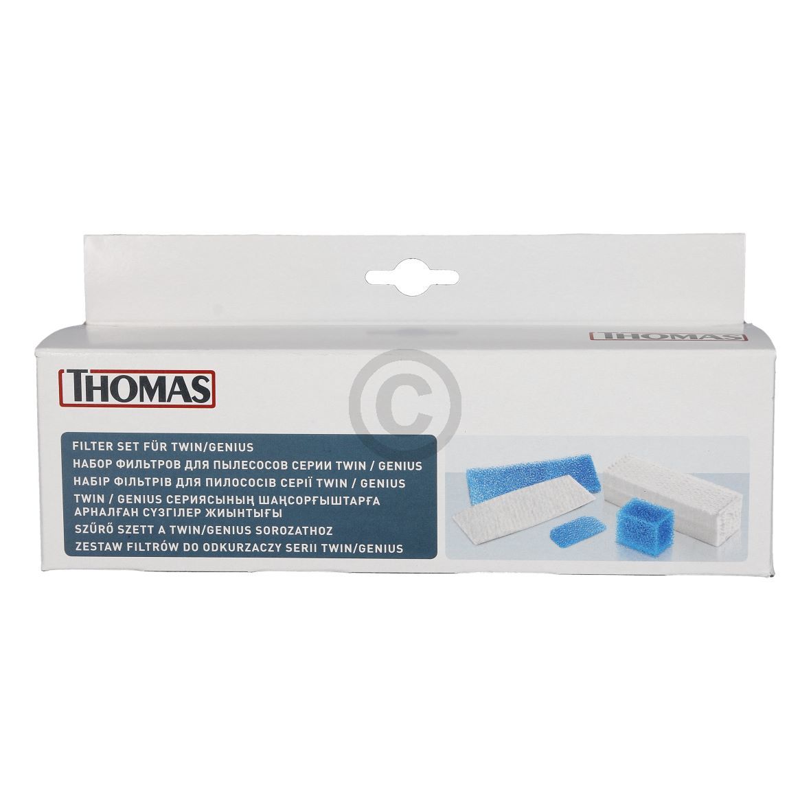 Filterset THOMAS 787203 Lamellenfilter Schutzfilter Mikrofilter für Waschsauger