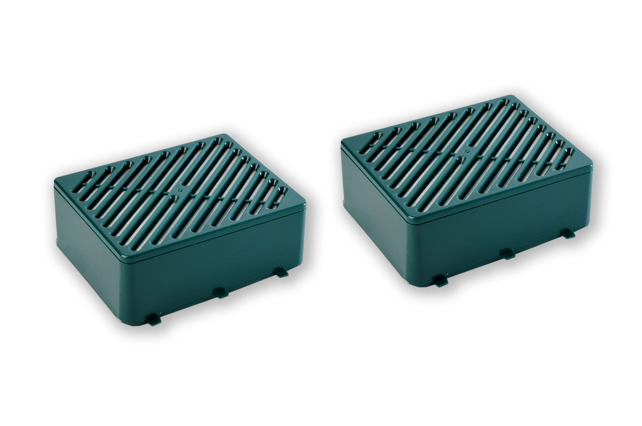 2 x Aktiv-Filtersysteme Hygiene Mikro (Hepa) Kohle Geruch Filter kompatibel mit Vorwerk Tiger 251, 252
