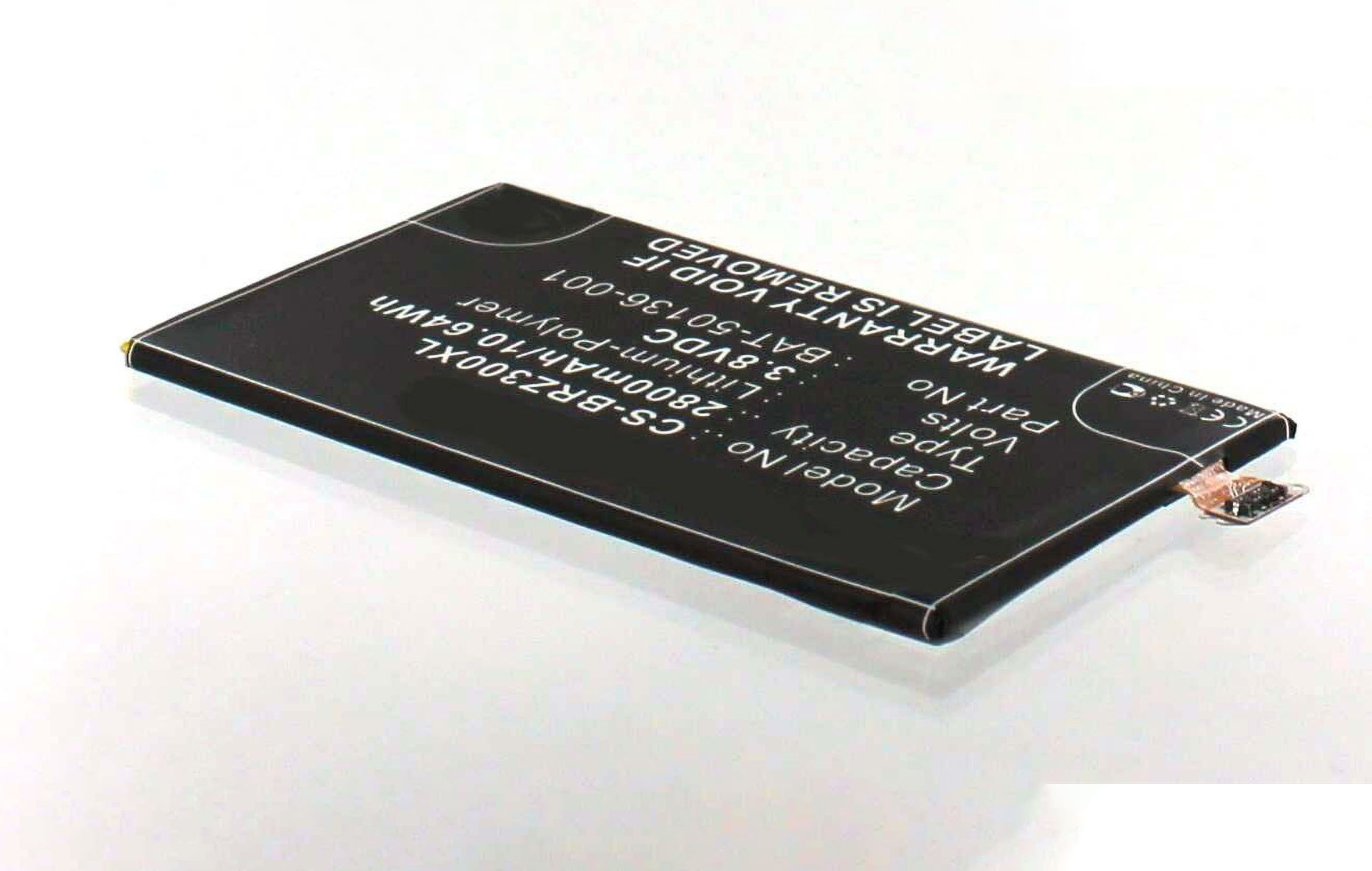 Akku kompatibel mit Blackberry BAT-50136-001 3,00 Volt 2800 mAh 8,40 Wh Li-Ion Akku