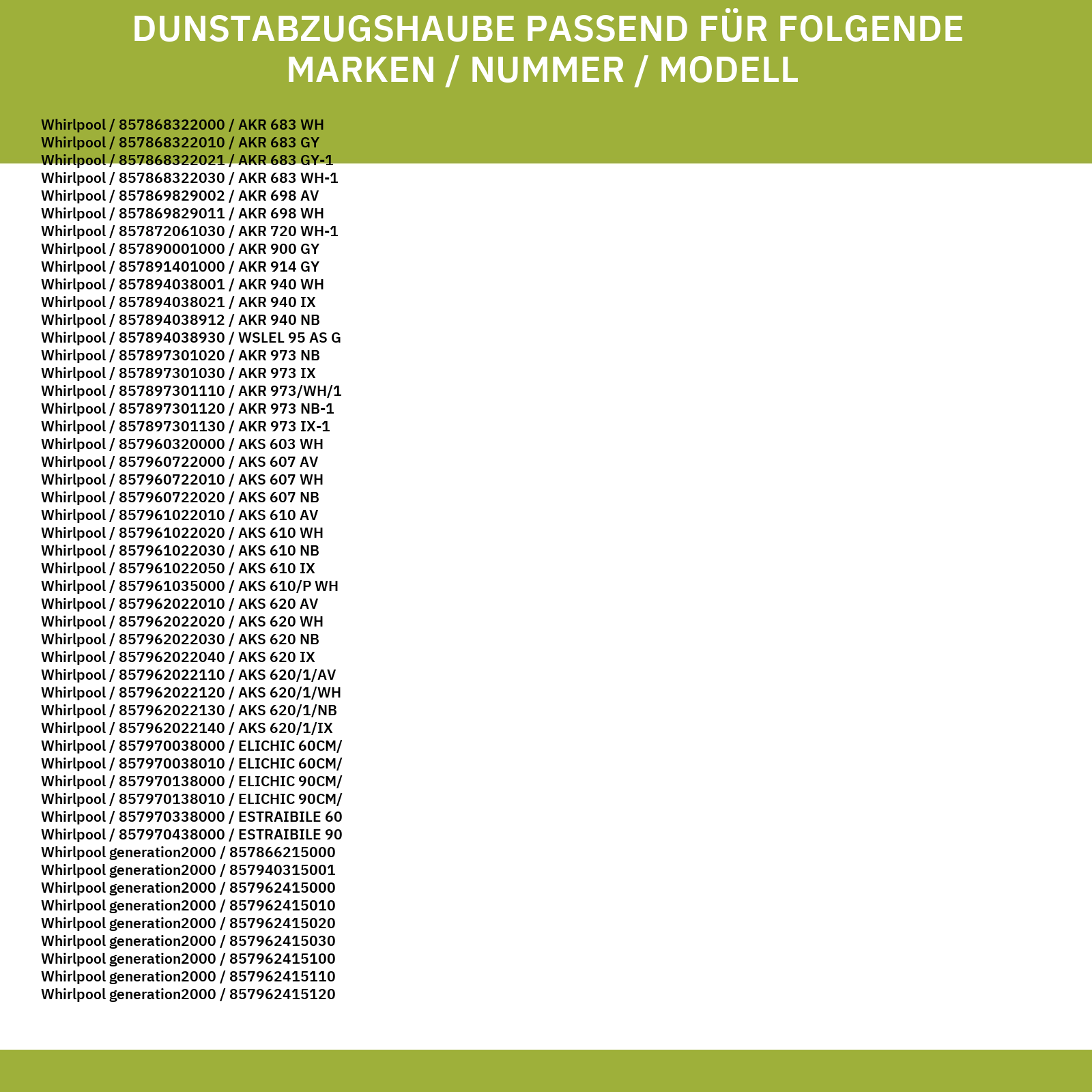 Verriegelung für Filtergitter kompatibel mit BAUKNECHT 481940449894 an Dunstabzugshaube