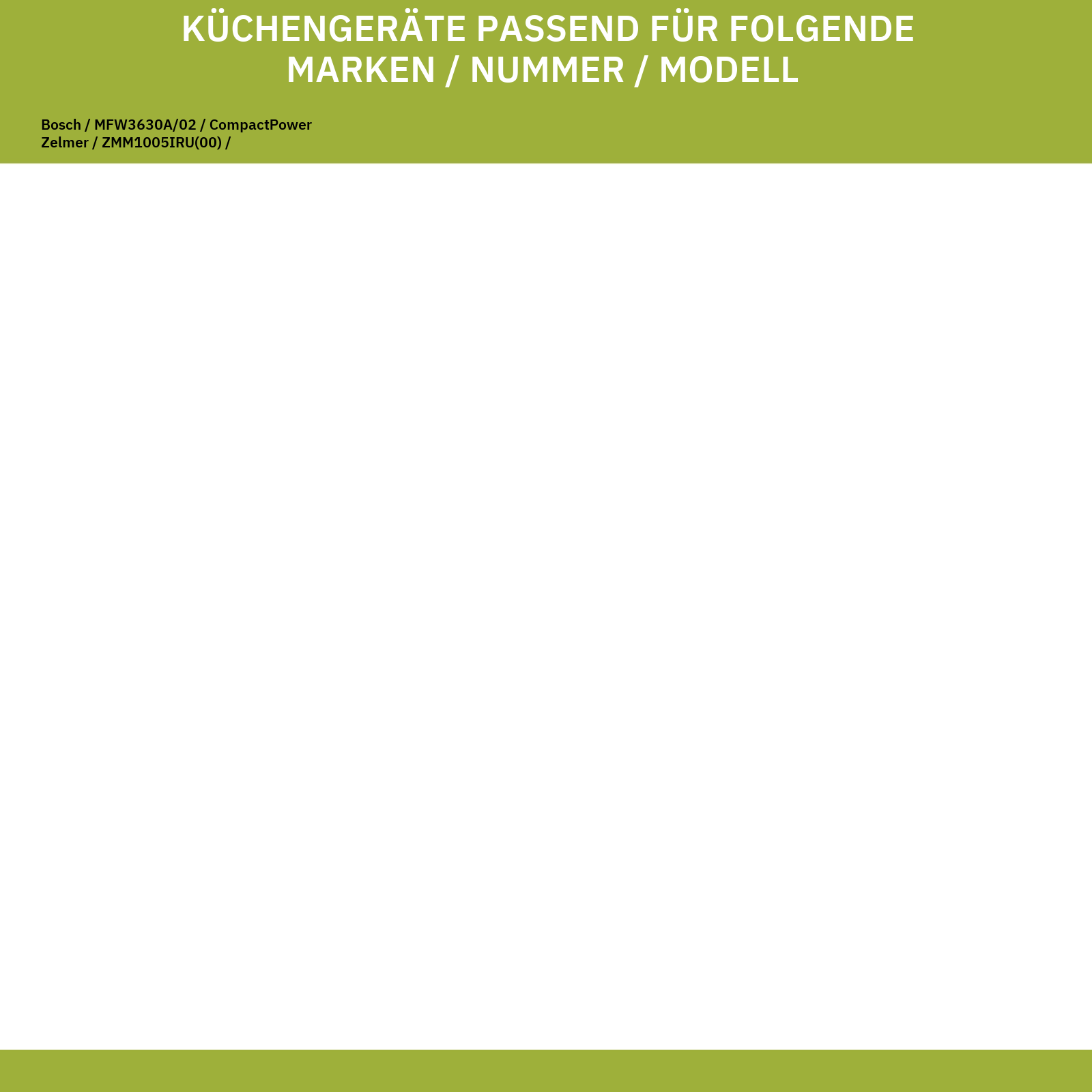 Lochscheibe Bosch 10003878 für Küchenmaschinen