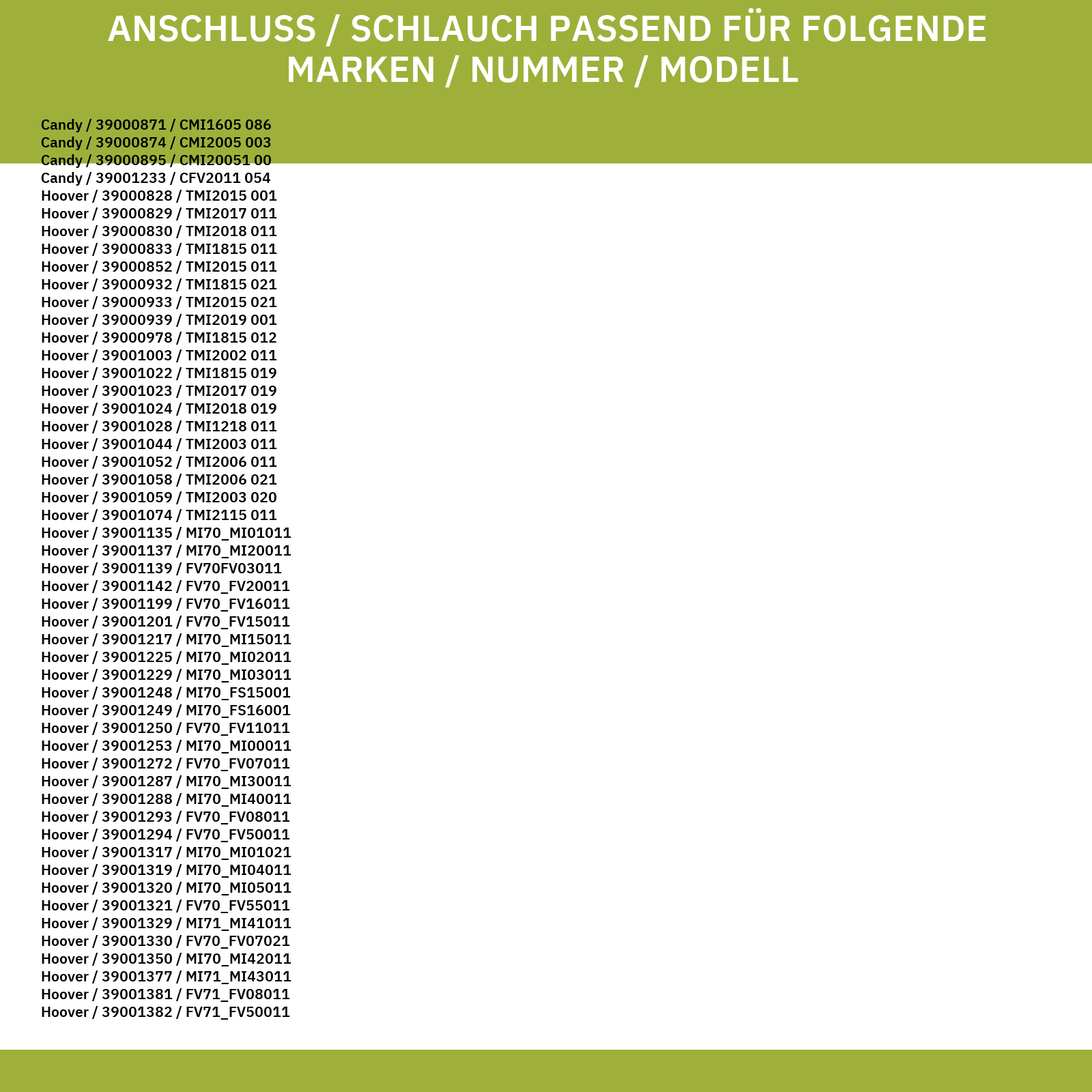 Staubsaugerschlauch HOOVER 35601055 D122