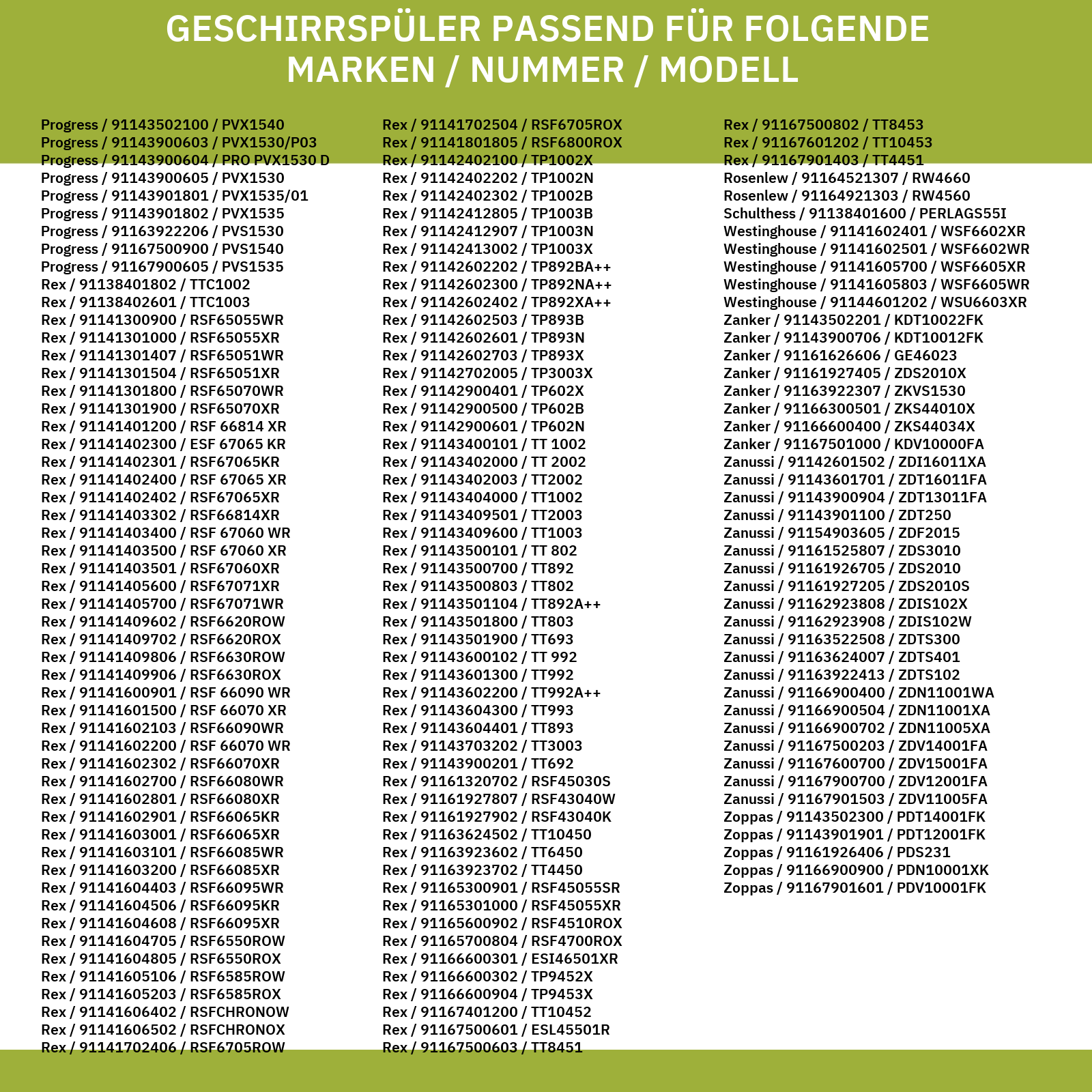 Schlauch AEG 111916401/8 für Geschirrspüler