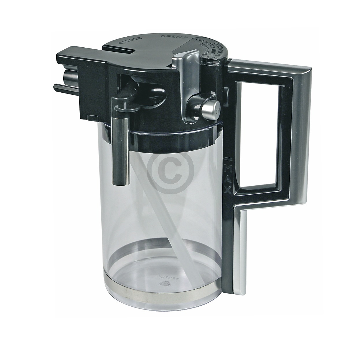 Milchbehälter DeLonghi 5513294531 DLSC007 mit Deckel Aufschäumer Rohr für Kaffeemaschine